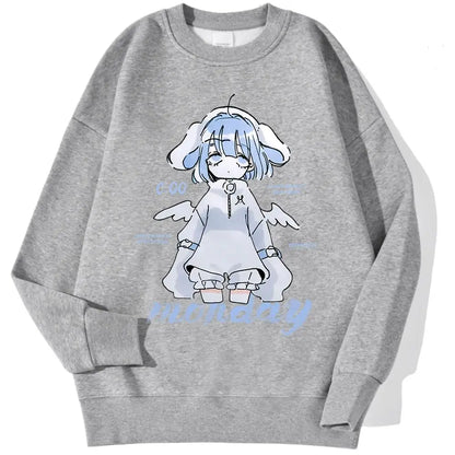 Fly Angel Mini Harajuku Anime Girl Kawaii Sweater