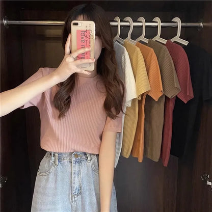 Mujer Woman Knitted Top