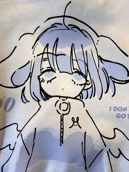Fly Angel Mini Harajuku Anime Girl Kawaii Sweater