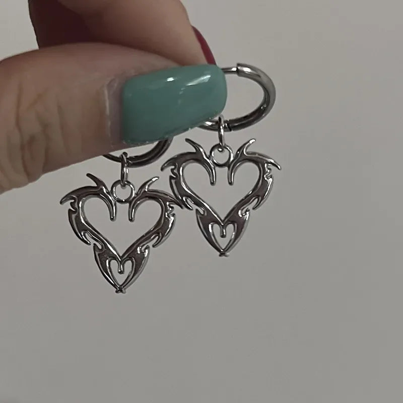 Y2K Bowknot Korean Fashion Cute Hoop Earring Fashion Set Pieces