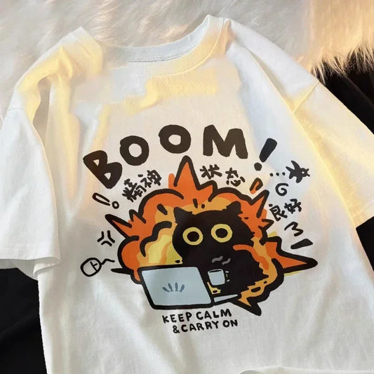 Kawaii Mental State Short Sleeved T-shirt