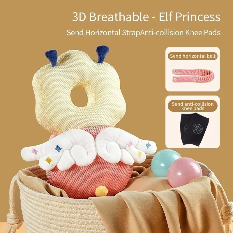 Animal Cartoons Baby Anti-fall Cushion Headrest