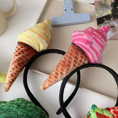 Ice Cream Hoop Headbands