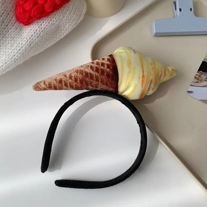 Ice Cream Hoop Headbands