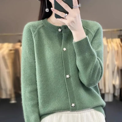 Knitted Autumn/Winter Cardigan Loose Jacket Top