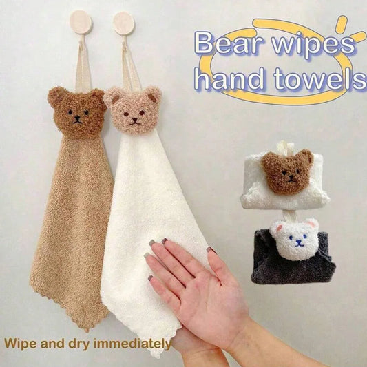 Mini Baby Bear Fingertip Water Absorption Towels