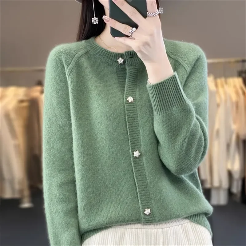Knitted Autumn/Winter Cardigan Loose Jacket Top