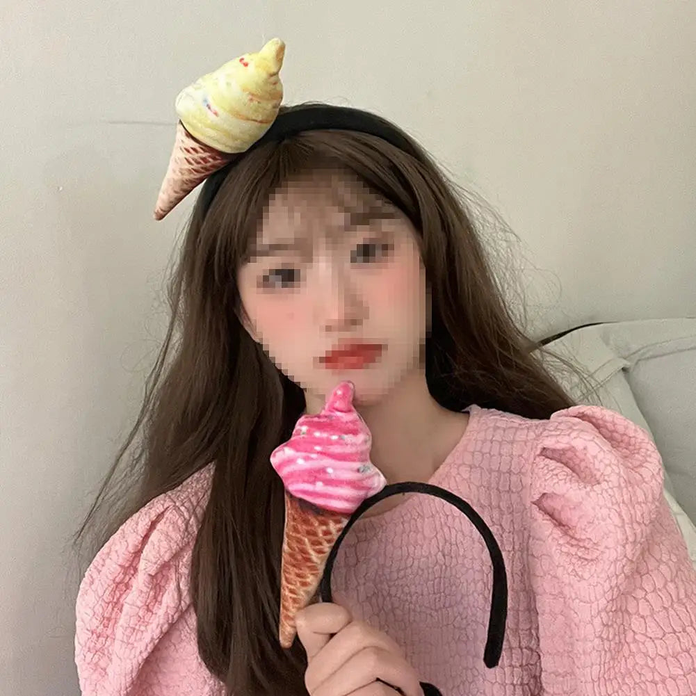 Ice Cream Hoop Headbands