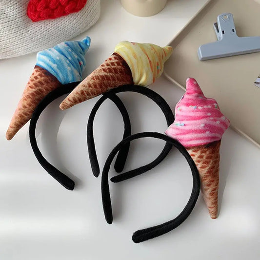 Ice Cream Hoop Headbands