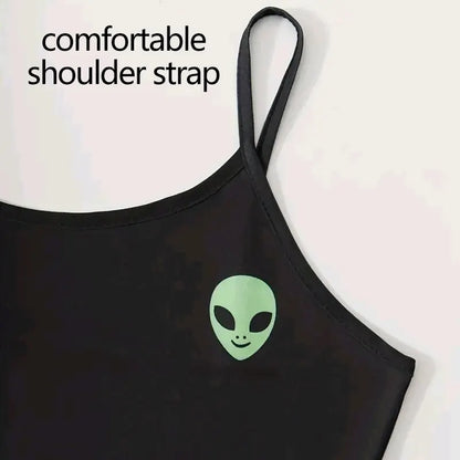 Camisole Comfy Alien Stars Pajama Set