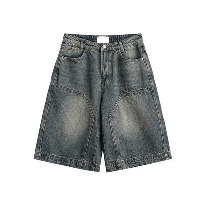 Y2K Vintage Washed Jean Shorts High Waist