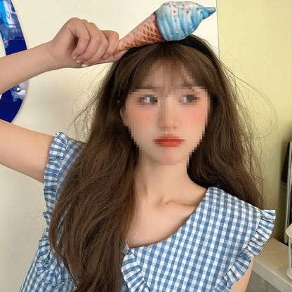 Ice Cream Hoop Headbands