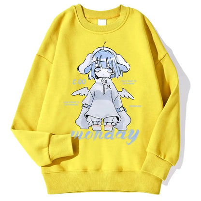 Fly Angel Mini Harajuku Anime Girl Kawaii Sweater
