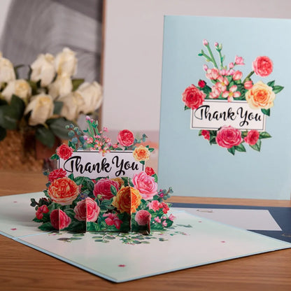 3D Bouquet Card Gift for Mother's Day