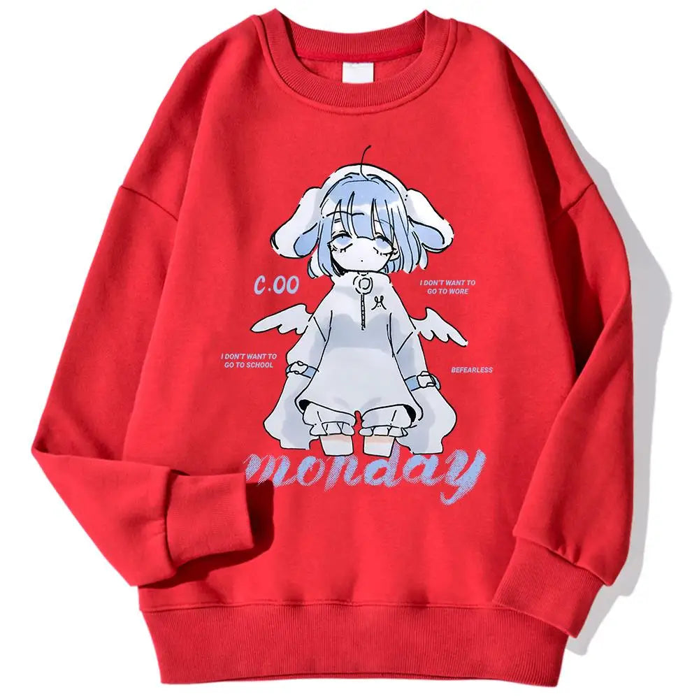Fly Angel Mini Harajuku Anime Girl Kawaii Sweater