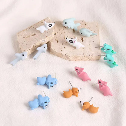 1pcs Animal Mini Bite Earrings