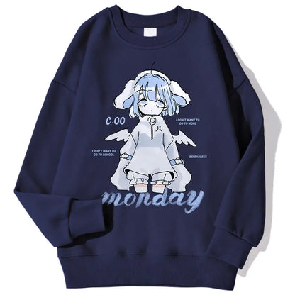 Fly Angel Mini Harajuku Anime Girl Kawaii Sweater